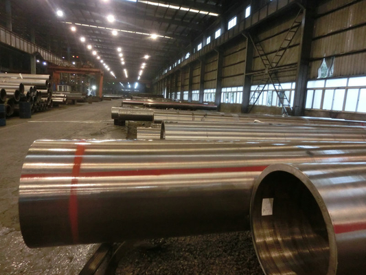 P12 Alloy Steel Seamless Pipes ASTM A335 Standard Fixed / Random Length