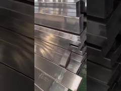 Tubo rettangolare di acciaio inossidabile